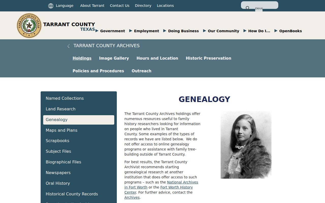 Tarrant County Archives directories for Haltom City previous residents research